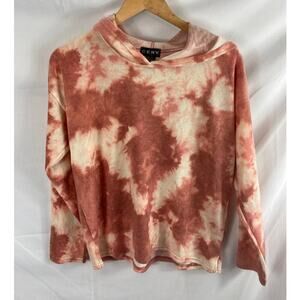 NWT Ceny Tie Dye Soft Hooded Sweater Xs
